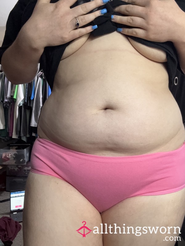 Hot Pink Cotton Panties