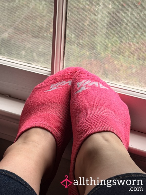 Hot Pink Dirty Socks
