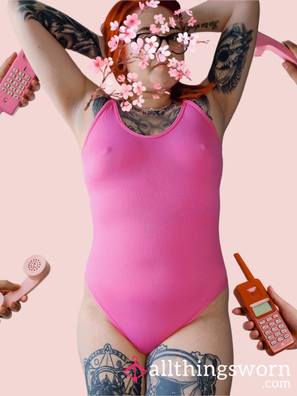 Hot Pink Fitted Bodysuit 💓