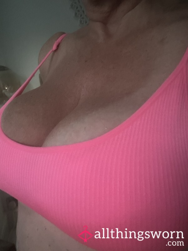 Hot Pink Gym Top