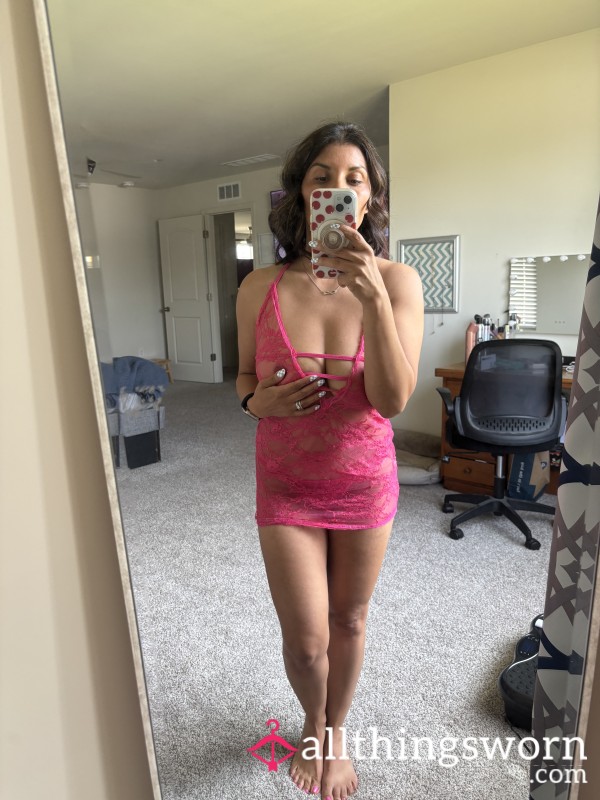 Hot Pink Lace