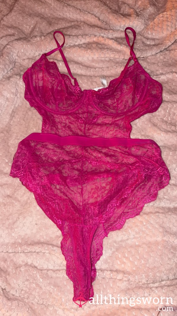 💗 Hot Pink Ann Summers Set – XL (UK 20–22) 💗