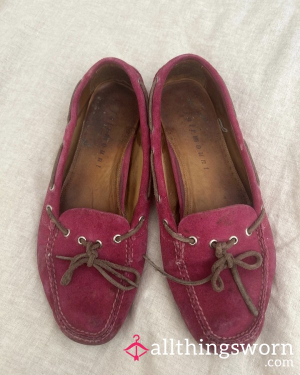 Hot Pink Loafers🩷😍|Well-worn| Smelly|