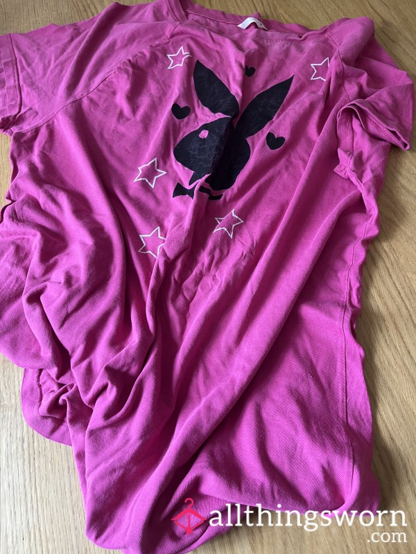 Hot Pink Playboy Nightshirt