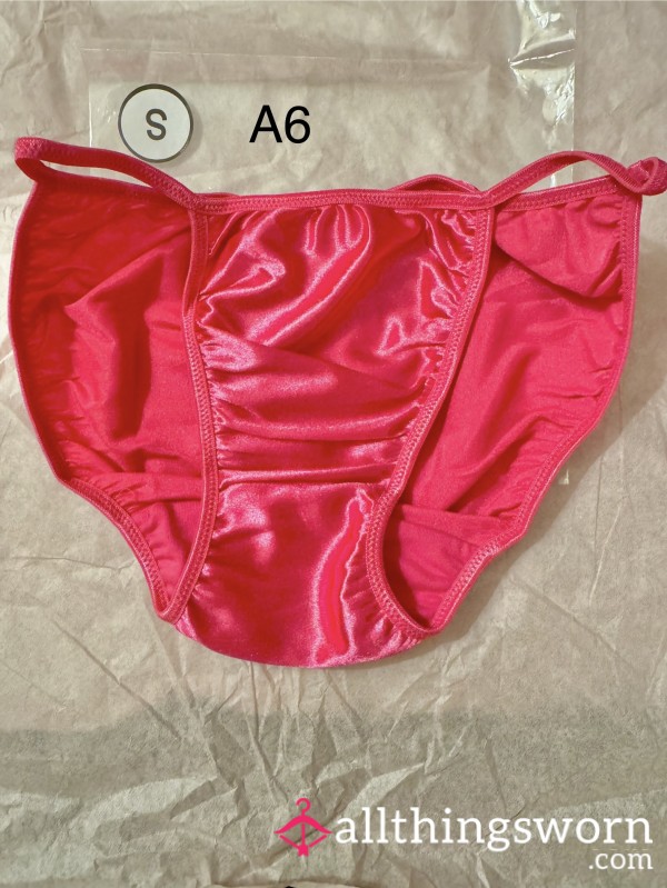 Hot Pink Satin Stink Bikini