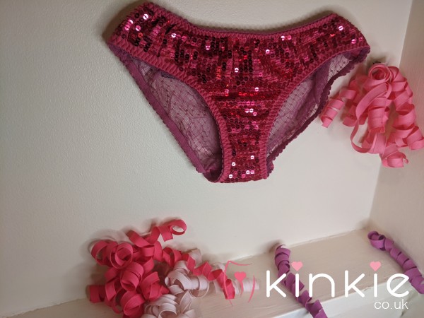 Hot Pink Sequin Panties