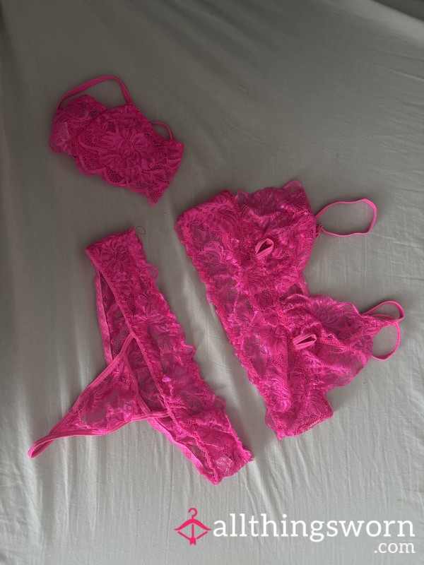 Hot Pink S**y Set