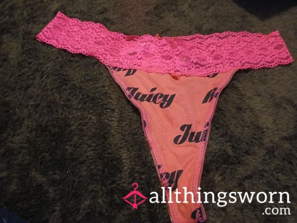 Hot Pink S**y Thongs