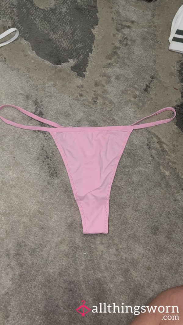 Hot Pink Silk Panties