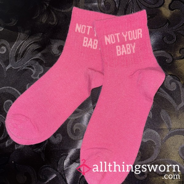 Hot Pink Socks