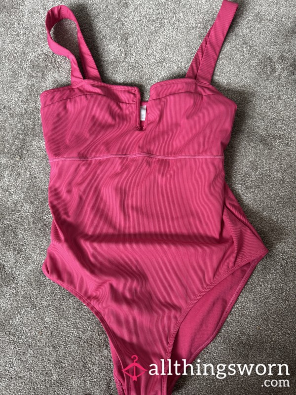 HOT PINK Swimming Costume