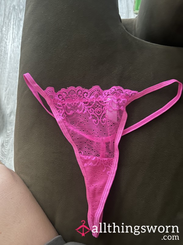 Hot Pink Thong