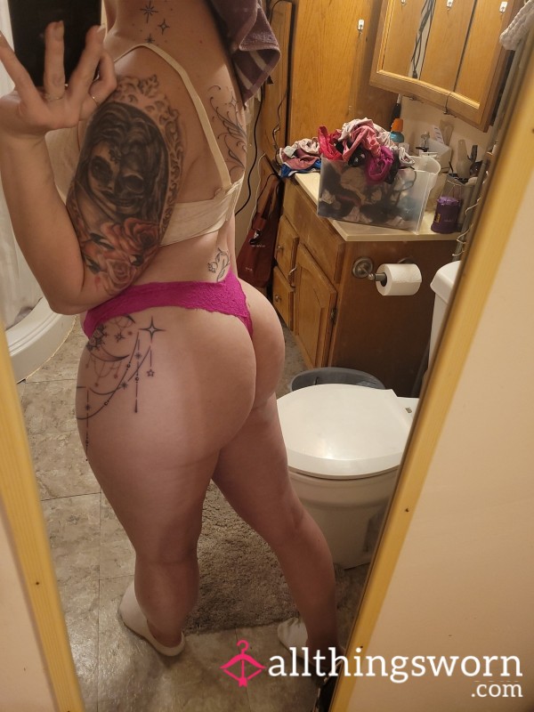 Hot Pink Thong