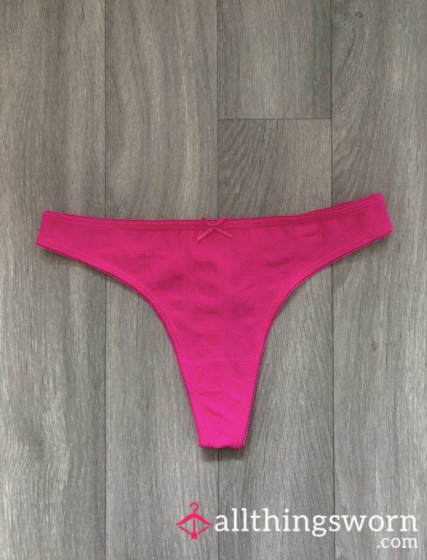 Hot Pink Thong