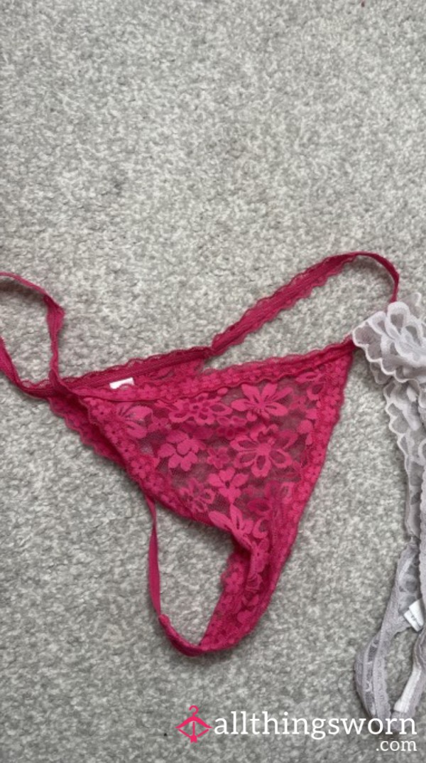 Hot Pink Thong 😜