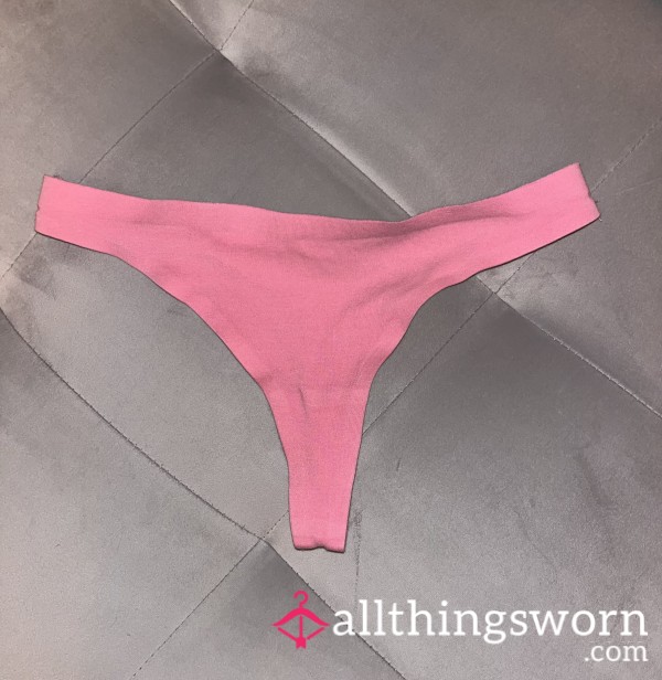 Hot Pink Cotton Thong 🩷