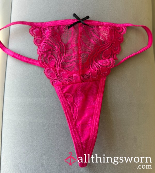 Hot Pink Thong