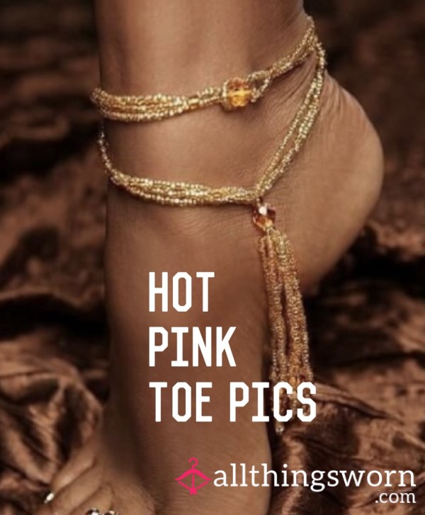 Hot Pink Toes Pics