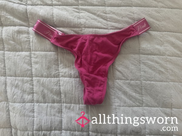 Hot Pink Victoria Secret Thong