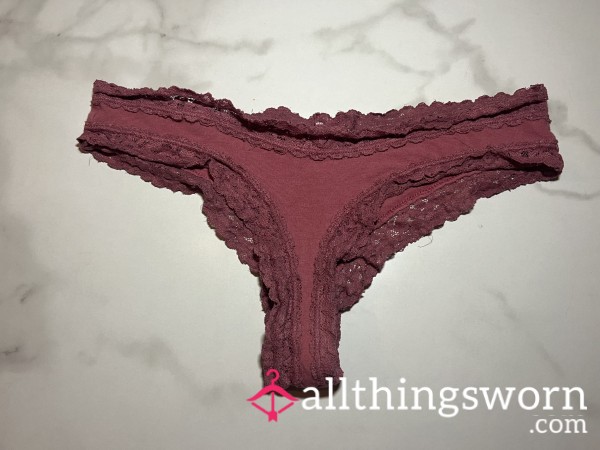 Hot Pink VS Cheeky Panty (size XS)