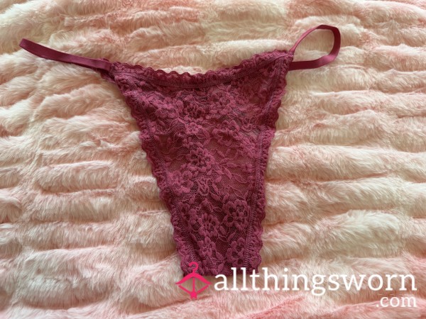 Hot Pink VS Thong