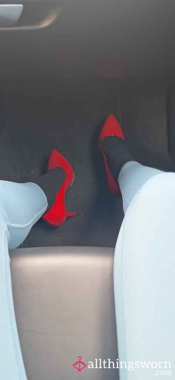 Hot Red Heels 😈