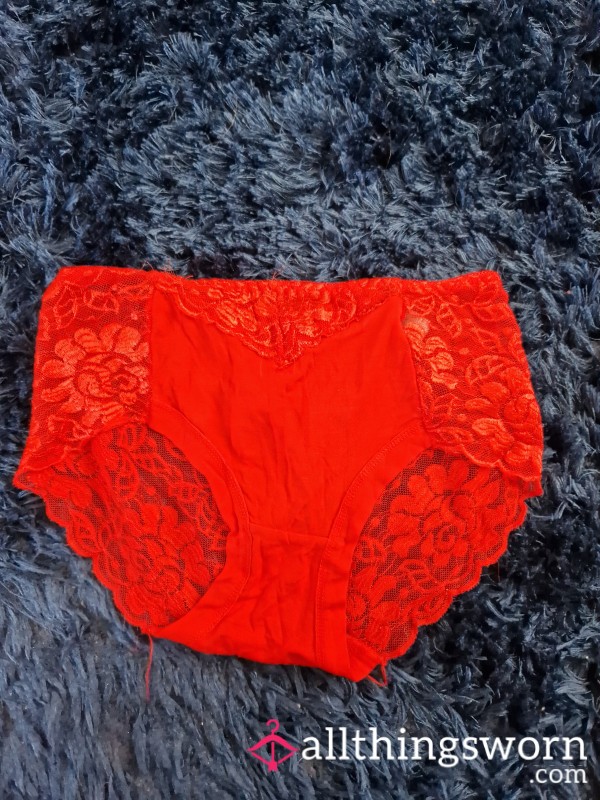 Hot Red Panties