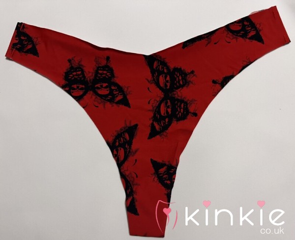 Hot Red S**y Thong Or Panties