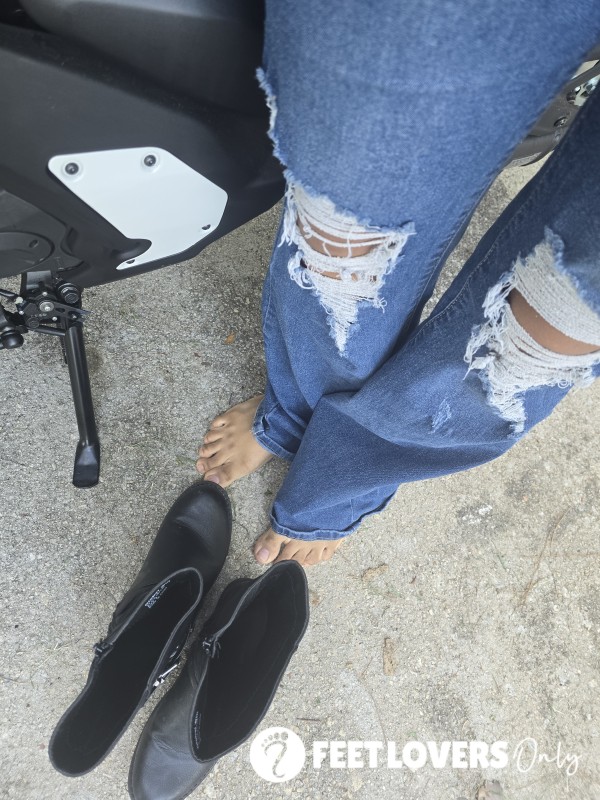 Hot Rides And Hot Socks Tease