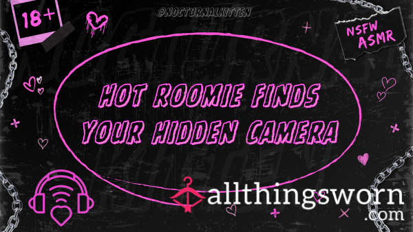 Hot Roomie Finds Your Hidden Camera [NSFW Audio] [Revenge F**k]