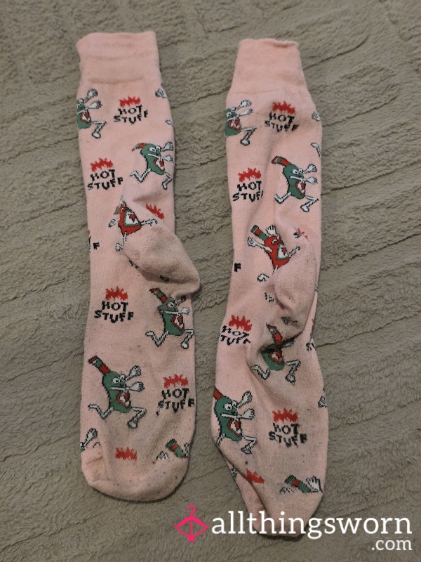 Hot Stuff Socks.