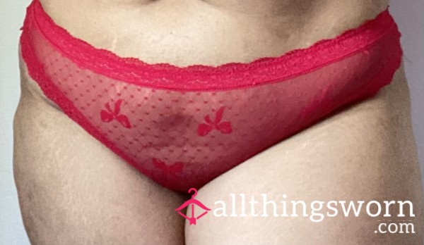 My Red Lace Thong🔥