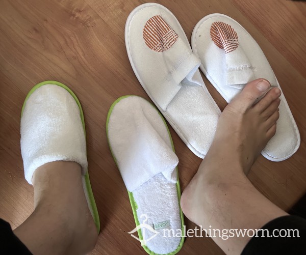 🚨Offer -5£🚨Hotel Slippers, One Size (x2)