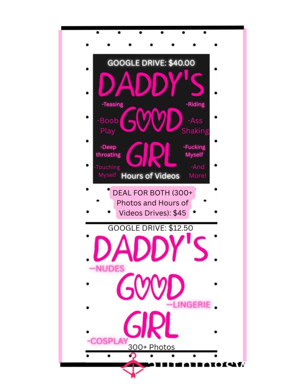 -Hours Of Videos Google Drive AND 300+ Photos-