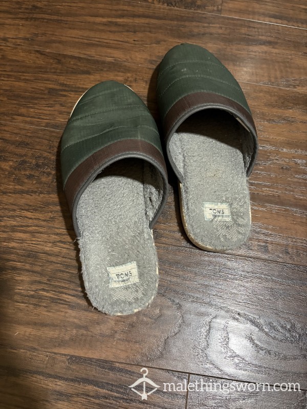 House Shoes Used And Well Worn