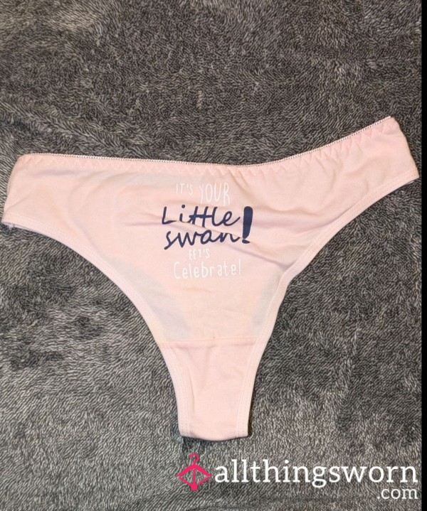 (HS) Little Swan Thongs
