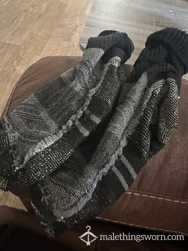 Hubbys Sweaty Soaked Socks