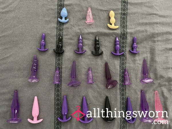 Huge Collection Of Bu*t-Plugs