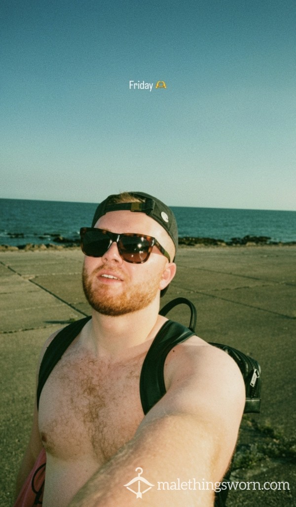 Huge C*m On The Beach