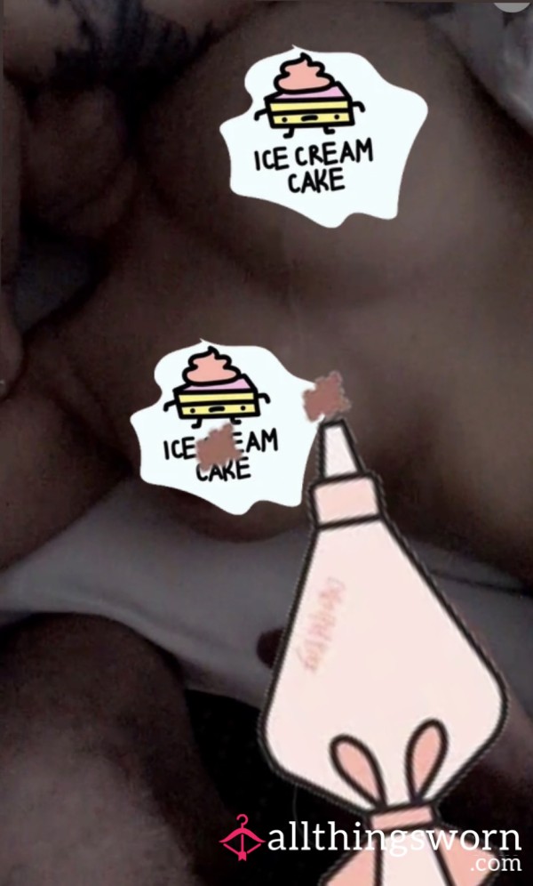 Huge C*m Shot On My Wife’s Tits