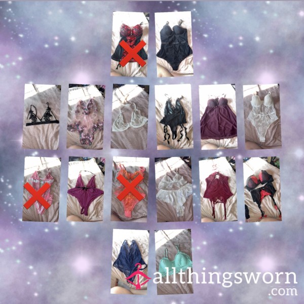 💖 Huge Lingerie Clearout – Different Bits Available 💖