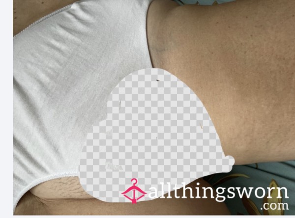 Huge Well Worn White Pants