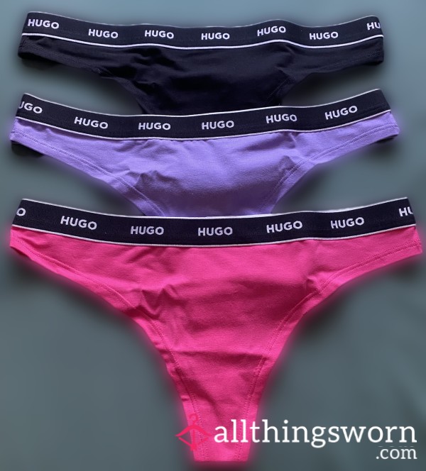 Hugo Boss Cotton Thongs