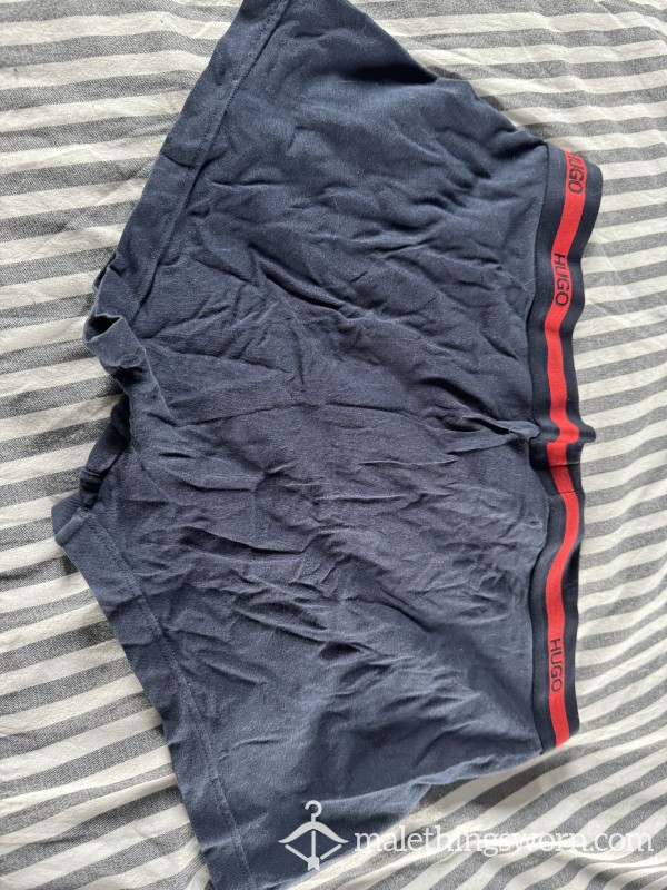 HUGO Navy Boxers