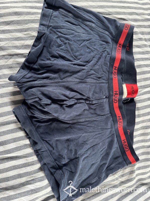 HUGO Navy Boxers