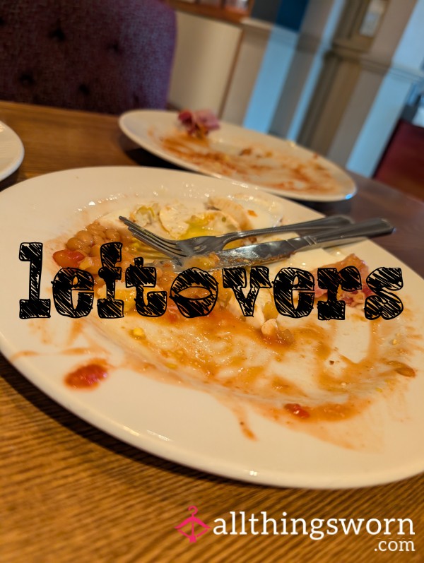 My Leftovers – For The Bins Who Don’t Deserve A Full Plate