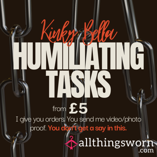 Humiliating Tasks