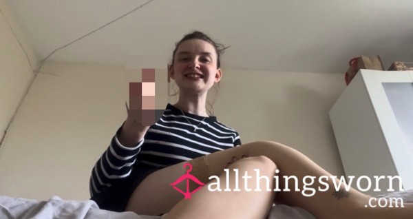 Humiliating You While Wearing Nylons 👣🫵🏻😂