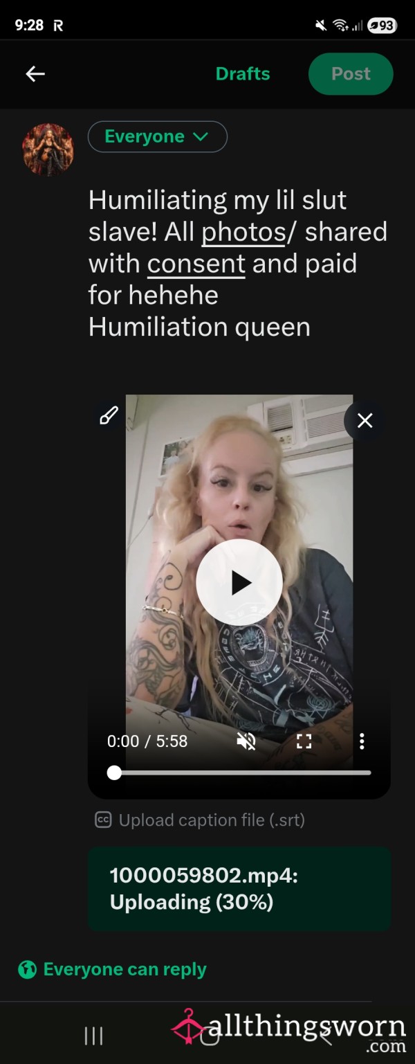 Humiliation Of Stormslilsl*tslave