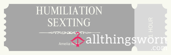 Humiliation S**ting